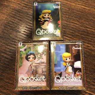 バンプレスト(BANPRESTO)の【Qposket】ディズニー 全3種(アニメ/ゲーム)