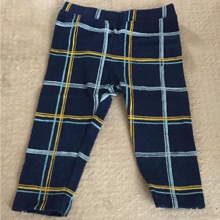 ベビーギャップ(babyGAP)のらくらくらくま様専用  新品同様 ベビーギャップ チェックレギンス 80(パンツ)