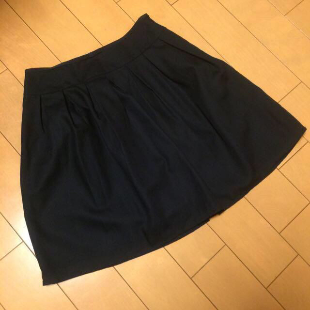 aquagirl(アクアガール)のアクアガール☆美品ブラックスカートS レディースのスカート(ひざ丈スカート)の商品写真