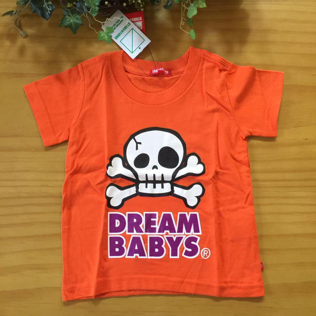 DREAMBABYS(ドリームベイビーズ)の新品✨DREAMBABYSドリームベイビーズ♡KIDSドクロTシャツORA95✨ キッズ/ベビー/マタニティのキッズ服男の子用(90cm~)(Tシャツ/カットソー)の商品写真