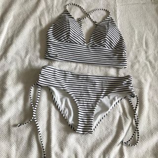 エイチアンドエム(H&M)のH&M ボーダービキニ 未着用(水着)