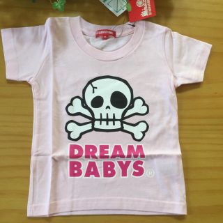 ドリームベイビーズ(DREAMBABYS)の新品✨DREAMBABYSドリームベイビーズ♡ドクロKIDSTシャツSPK95✨(Tシャツ/カットソー)