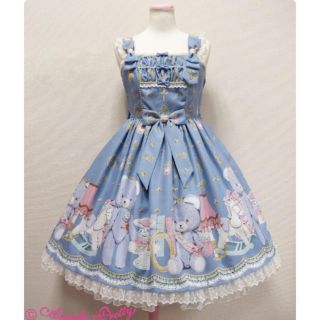 Angelic Pretty Charlotte's Bear OP アイボリー