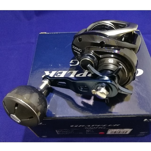 新品 シマノ SHIMANO ベイトリール 17 グラップラー 300HG 右