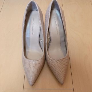 ザラ(ZARA)のZARA   新品未使用 パンプス    ピンクベージュ      サイズ36(ハイヒール/パンプス)