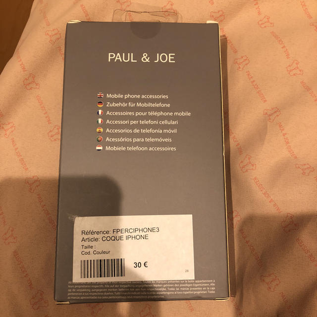 PAUL & JOE(ポールアンドジョー)のポール&ジョー スマホ/家電/カメラのスマホアクセサリー(iPhoneケース)の商品写真