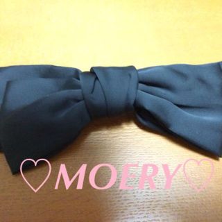 モエリー(MOERY)の♡MOERY♡ビックりぼんバレッタ♡(ヘアピン)