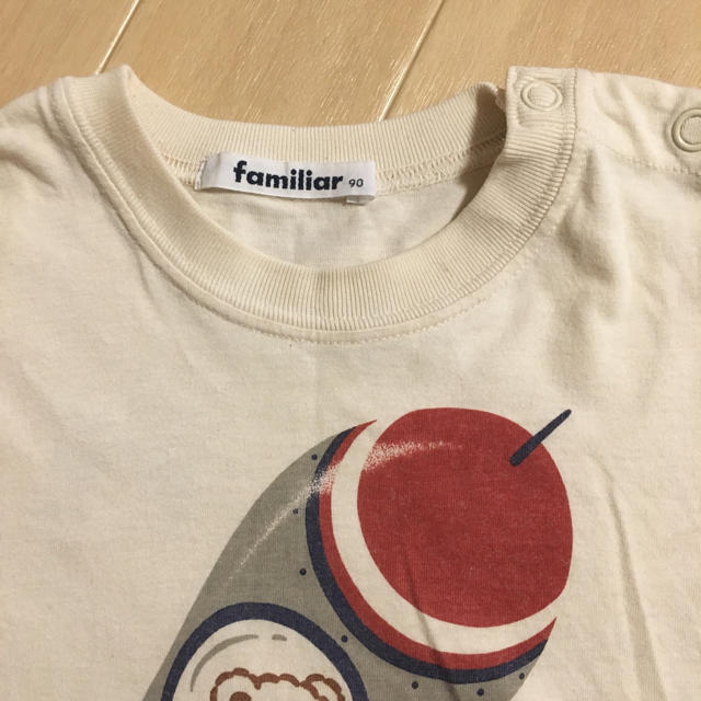 familiar(ファミリア)のファミリア 90 Tシャツ  familiar キッズ/ベビー/マタニティのキッズ服男の子用(90cm~)(Tシャツ/カットソー)の商品写真