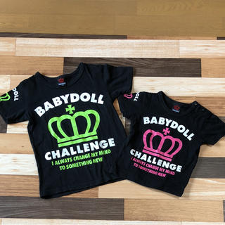 ベビードール(BABYDOLL)の【BABY  DOOL】Tシャツ(Tシャツ/カットソー)