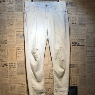 リーバイス(Levi's)のMADE&CRAFTED LEVI'S クラッシュデニムパンツ W26(デニム/ジーンズ)