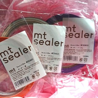 エムティー(mt)のmt sealer マスキングテープ ３巻(テープ/マスキングテープ)