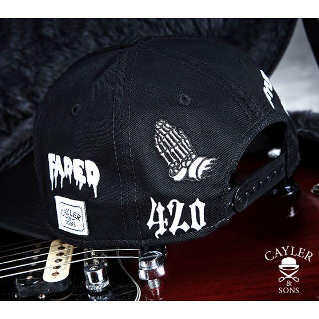 LAD MUSICIAN(ラッドミュージシャン)の新品CAYLER&SONSスナップバックキャップPUNKROCKCAP メンズの帽子(キャップ)の商品写真