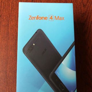 エイスース(ASUS)の新品未開封。Zefone4 Max simフリー ネイビーブラック②(スマートフォン本体)