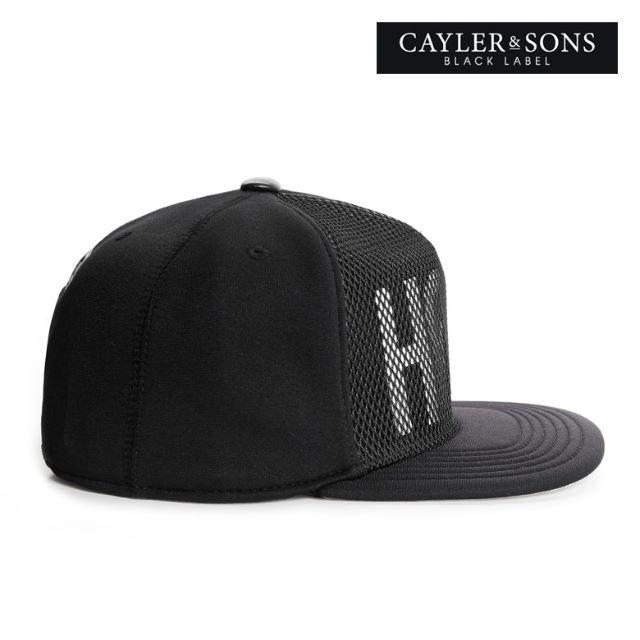 HOOD BY AIR.(フードバイエアー)の新古品CAYLER&SONSレイヤードメッシュスナップバックレザーキャップCAP メンズの帽子(キャップ)の商品写真