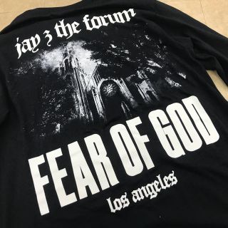 フィアオブゴッド(FEAR OF GOD)のfear of god jay z ロンT supreme FOG  vlone(Tシャツ/カットソー(七分/長袖))