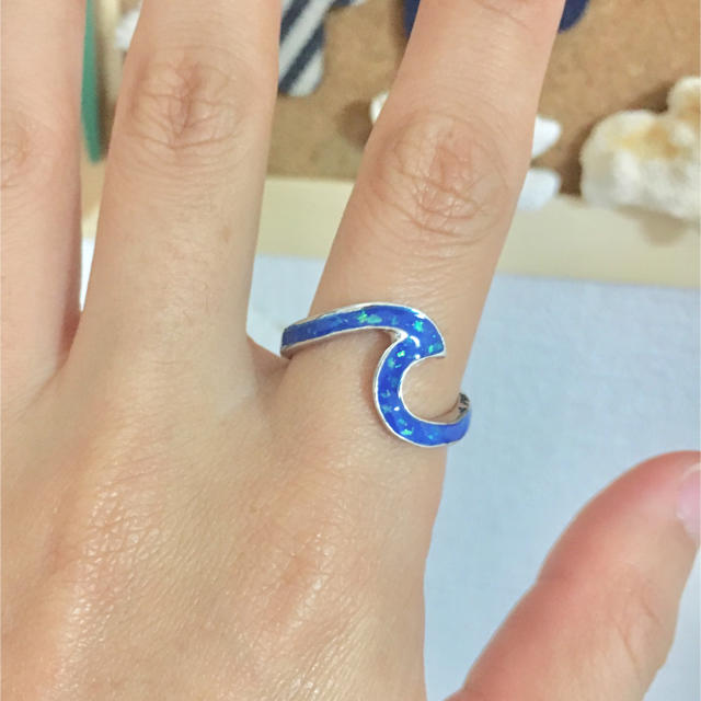 Ron Herman(ロンハーマン)のWAVE SURF リング 8号 サーフィン hawaii レディースのアクセサリー(リング(指輪))の商品写真