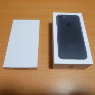 アップル(Apple)のiPhone7 simフリー　ブラック ほぼ新品(スマートフォン本体)