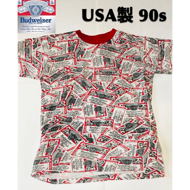 Budweiser バドワイザー USA製 Tシャツ 80s 90s ビンテージ