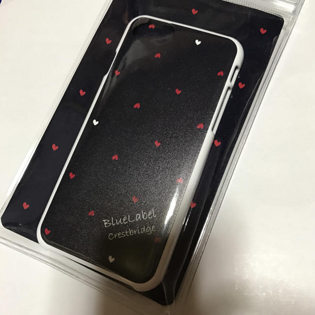 BURBERRY BLUE LABEL(バーバリーブルーレーベル)のBLUELABEL iPhoneケース ハート スマホ/家電/カメラのスマホアクセサリー(iPhoneケース)の商品写真