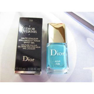 クリスチャンディオール(Christian Dior)のDior ヴェルニ 709 AZUR アズール リヴィエラ限定【未開封/未使用】(マニキュア)