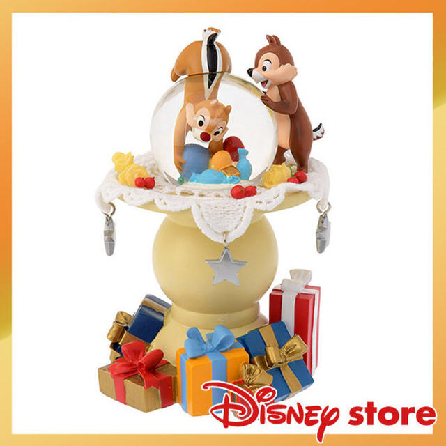 Disney - スノードーム チップ&デール チップ&デール 75周年の通販 by
