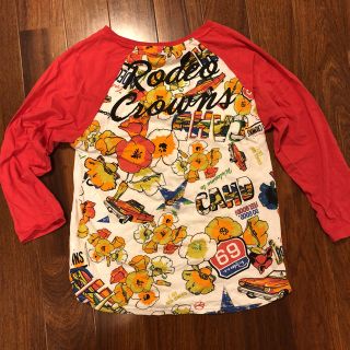 ロデオクラウンズワイドボウル(RODEO CROWNS WIDE BOWL)のロデオ♡七分袖シャツ♡(Tシャツ(長袖/七分))