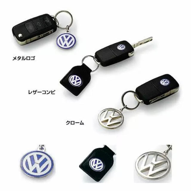 Volkswagen(フォルクスワーゲン)の【新品未使用】フォルクスワーゲン純正 新型ティグアン キーリング クロームタイプ エンタメ/ホビーのコレクション(ノベルティグッズ)の商品写真