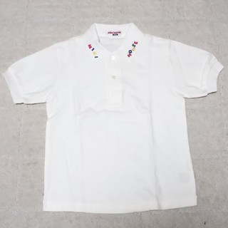 ミキハウス(mikihouse)のまるこ様専用☆ミキハウス 半袖ポロシャツ 120  男女兼用(Tシャツ/カットソー)