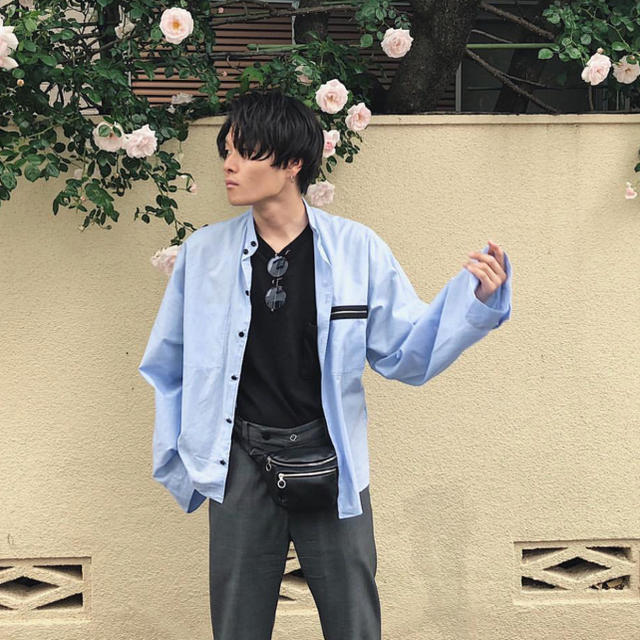 SUNSEA - SUNSEA 2018ss Cotton Bomber shirtの通販 by kick's shop