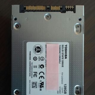 トウシバ(東芝)のTOSHIBA　東芝　SSD 128GB 中古(PCパーツ)