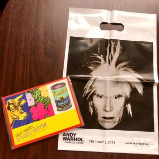 アンディウォーホル(Andy Warhol)の【新品未使用】アンディーウォーホル ✳︎メモパッド ✳︎付箋(ノート/メモ帳/ふせん)