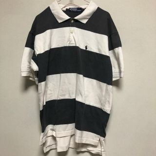 ポロラルフローレン(POLO RALPH LAUREN)のPOLO RalphLauren ボーダー 半袖  ポロシャツ ラガーシャツ(ポロシャツ)