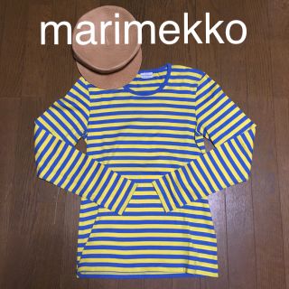 マリメッコ(marimekko)のmarimekko ボーダーTシャツ(Tシャツ(長袖/七分))