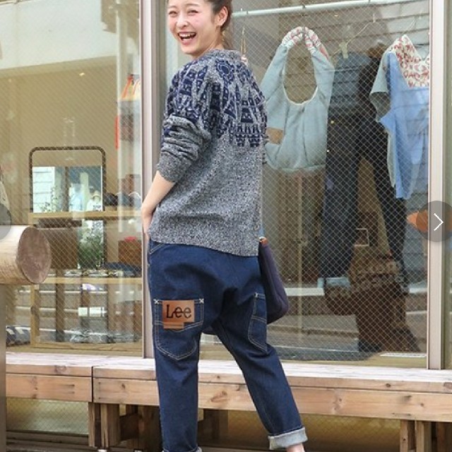 メルシーボークー✖️Lee    サルエルデニムパンツ