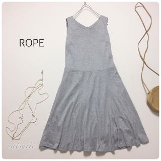 ロペ(ROPE’)のROPE ロペ . 美シルエット ジャージー カットソー ワンピース(ひざ丈ワンピース)