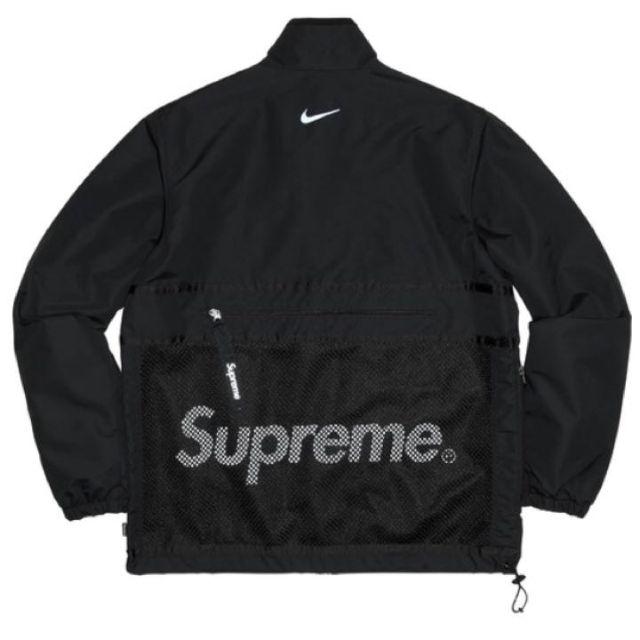 supreme×NIKE trail jacket BLACK Mサイズ