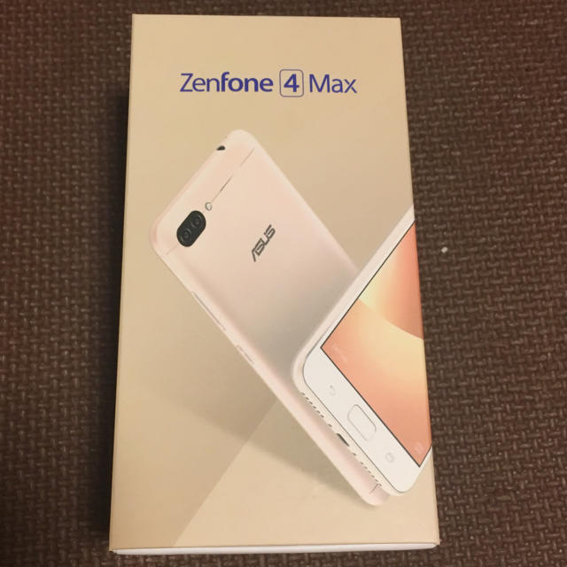 (新品未開封)Zenfone4Max  simフリー スマホ/家電/カメラのスマートフォン/携帯電話(スマートフォン本体)の商品写真