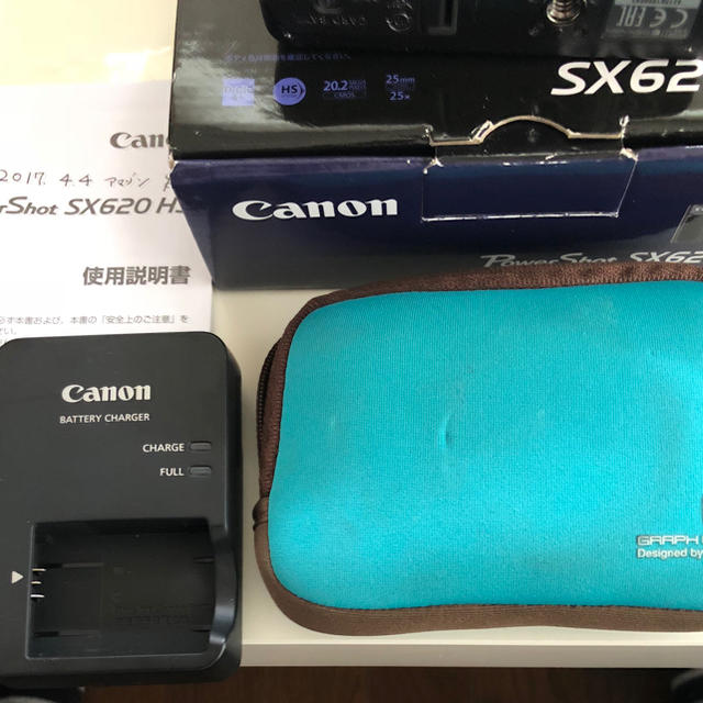 Canon(キヤノン)のCanon パワーショットSX620HS 使用2回のみ！ スマホ/家電/カメラのカメラ(コンパクトデジタルカメラ)の商品写真