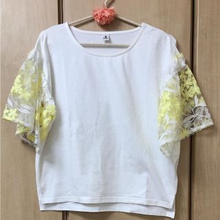 ❤️新品❤️boogie袖レースTシャツ(Tシャツ(半袖/袖なし))