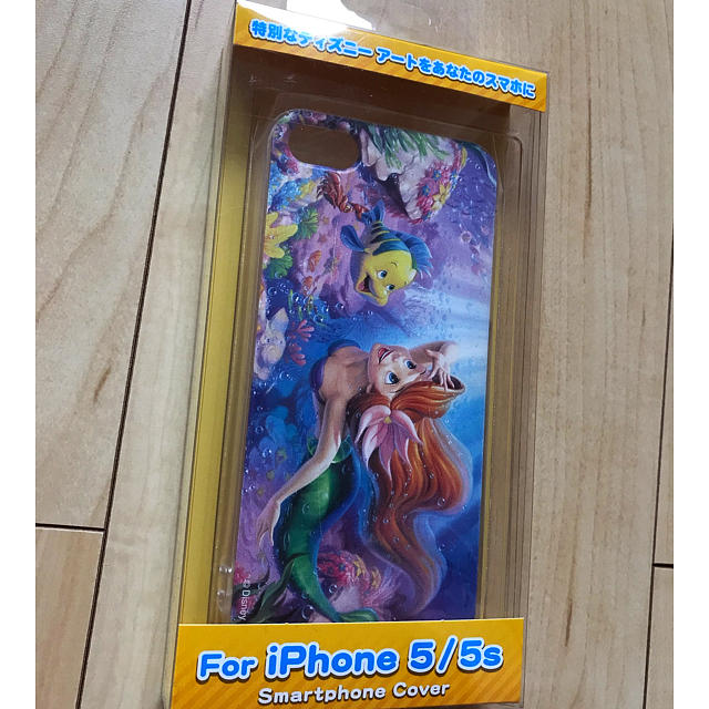 Disney(ディズニー)のiPhone5/5S アリエルのケース スマホ/家電/カメラのスマホアクセサリー(iPhoneケース)の商品写真