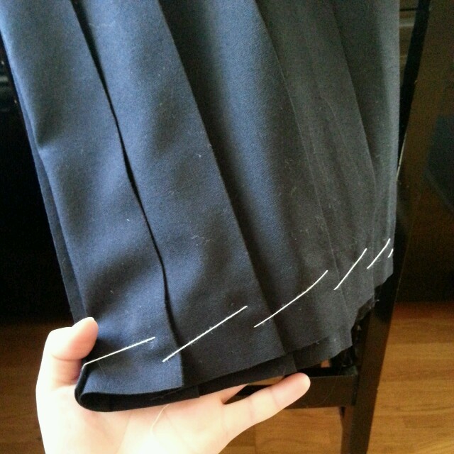 EASTBOY(イーストボーイ)の【クリーニング済】制服スカート レディースのスカート(ひざ丈スカート)の商品写真