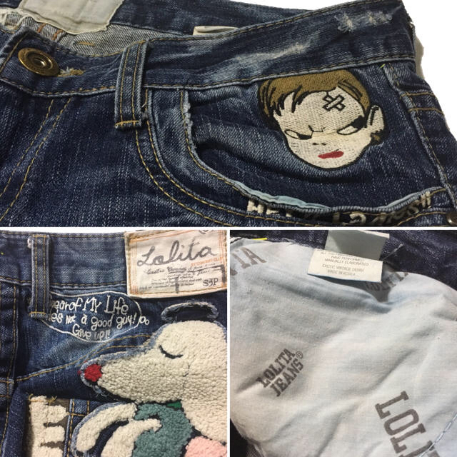 バックプリント【LOLITAJEANS】ロリータジーンズ デニム レディースのパンツ(デニム/ジーンズ)の商品写真