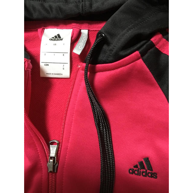 adidas - アディダスレディースジャージパーカーフード上下 adidas - アディダスレディースジャージパーカーフード上下