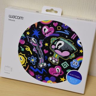 ワコム(Wacom)の美品 Wacom Intuos S CTL-4100 ブラック ペンタブレット(PC周辺機器)