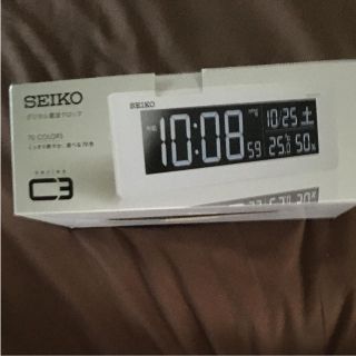 セイコー(SEIKO)の（新品）SEIKO DL305W 置時計 リニューアル(置時計)