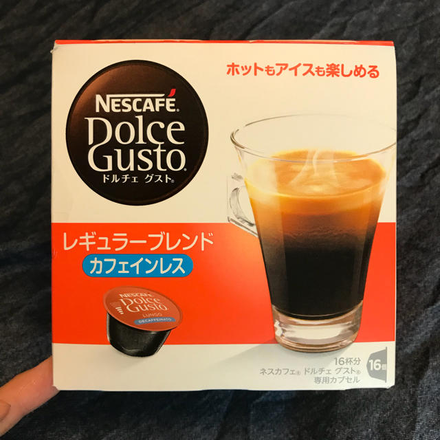 Nestle(ネスレ)のネスレ ドルチェグスト カフェインレス レギュラーブレンド カプセル14個 食品/飲料/酒の飲料(コーヒー)の商品写真