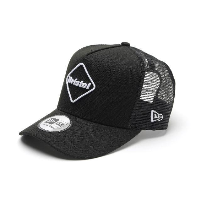 カラーブラックFCRB ブラック 18SS NEW ERA EMBLEM MESH CAP