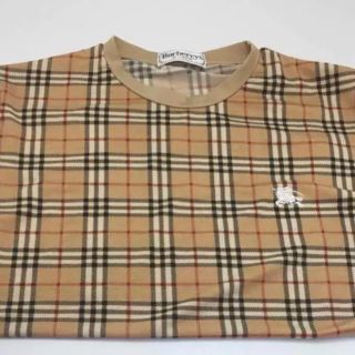 バーバリー(BURBERRY)のバーバリーズ チェック ティシャツ(Tシャツ(半袖/袖なし))