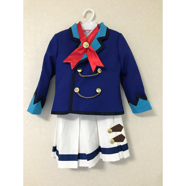 アイカツ!(アイカツ)の最終！更に値下げ!!!!アイカツスターライト学園制服 110 キッズ/ベビー/マタニティのキッズ服女の子用(90cm~)(ドレス/フォーマル)の商品写真