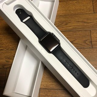 アップル(Apple)の【美品】Apple Watch series2 42mm(腕時計(デジタル))